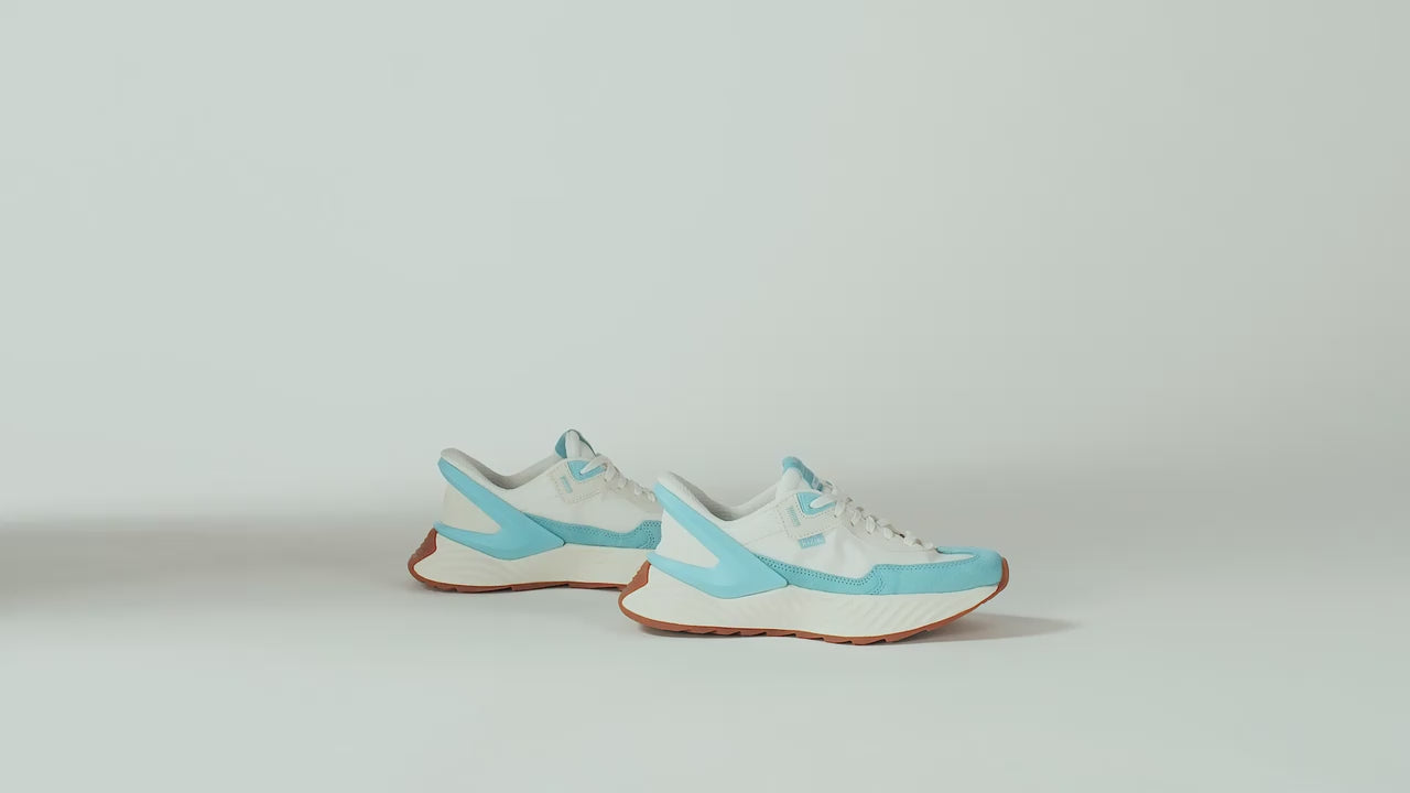 Women's Monaco - White/Gulf Stream