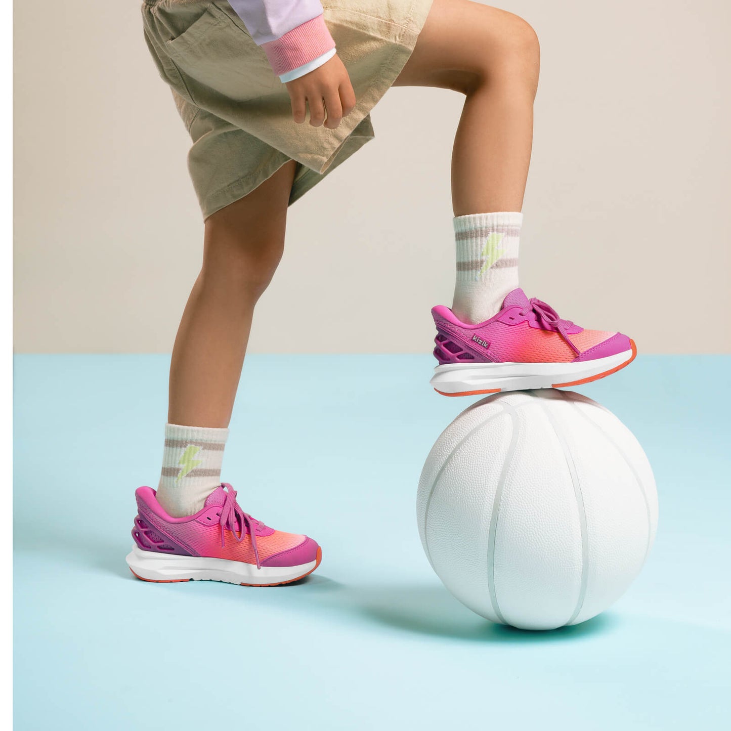 Big Kid Athens 2 - Fiery Coral/Rose Violet