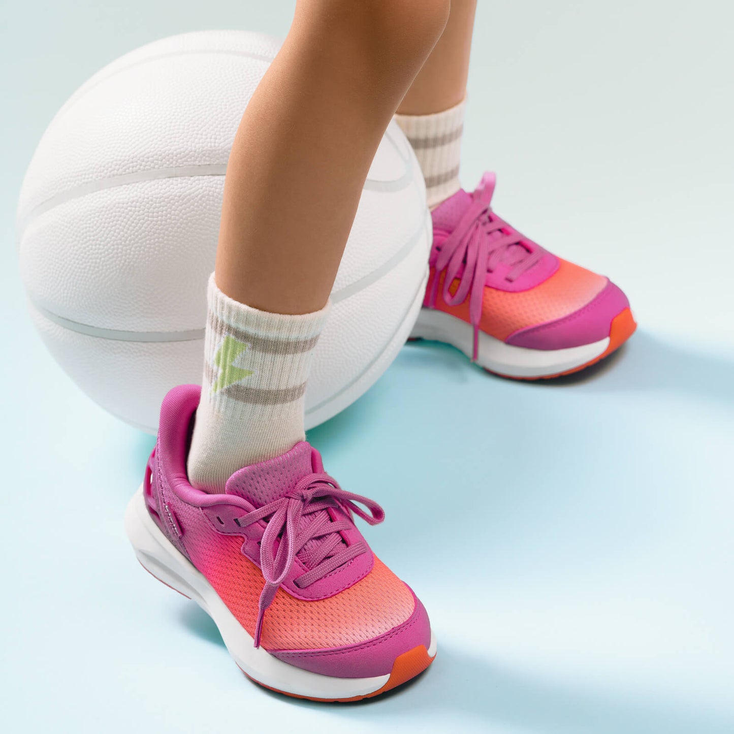 Big Kid Athens 2 - Fiery Coral/Rose Violet