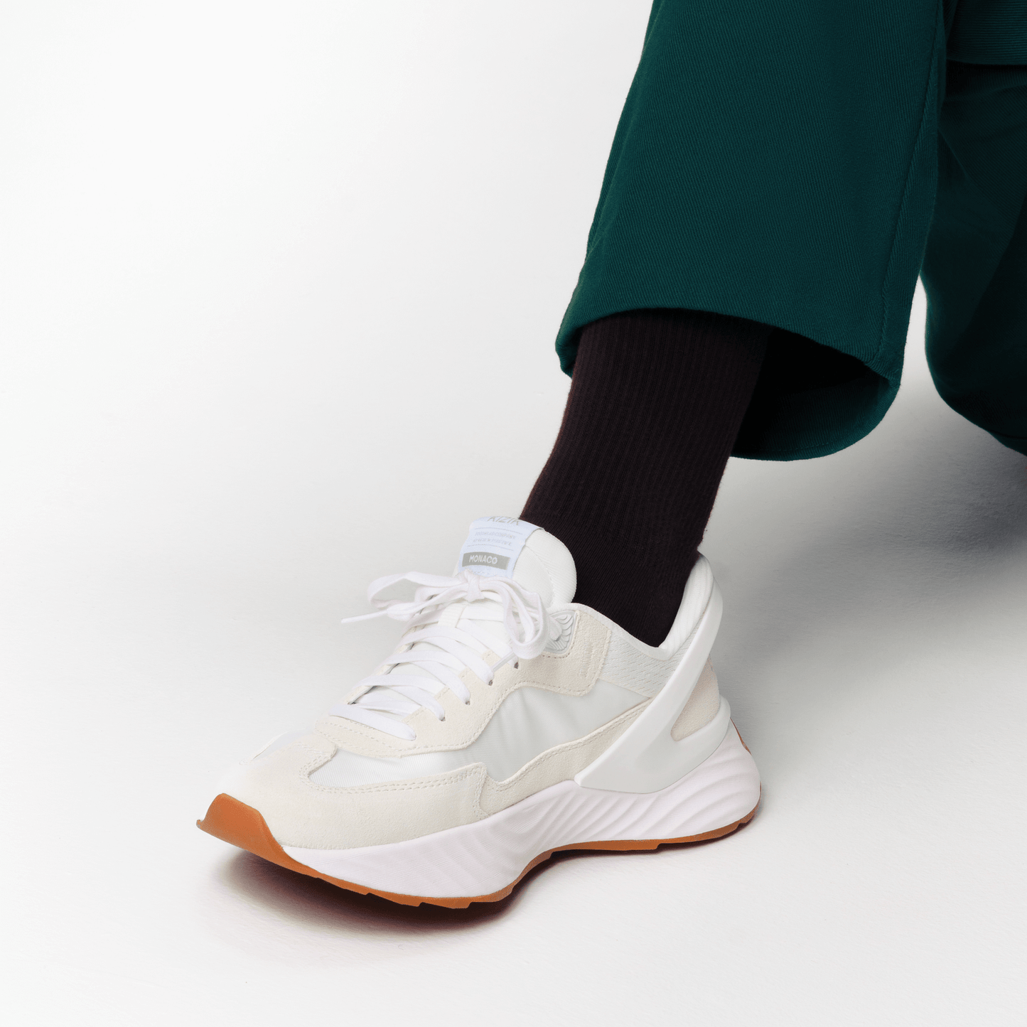 Men's Monaco - White